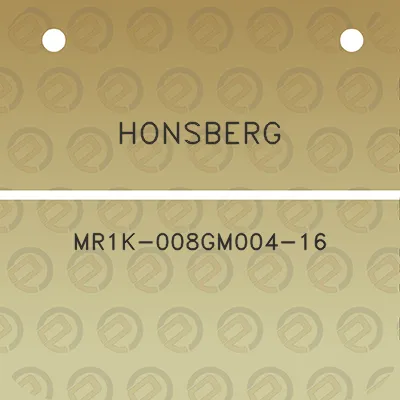 honsberg-mr1k-008gm004-16