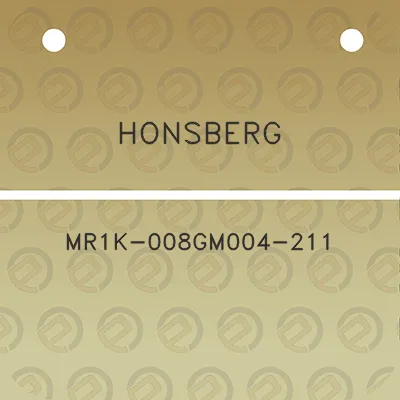 honsberg-mr1k-008gm004-211