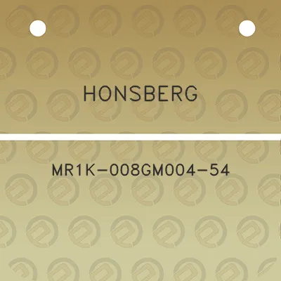 honsberg-mr1k-008gm004-54