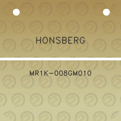 honsberg-mr1k-008gm010