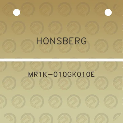 honsberg-mr1k-010gk010e