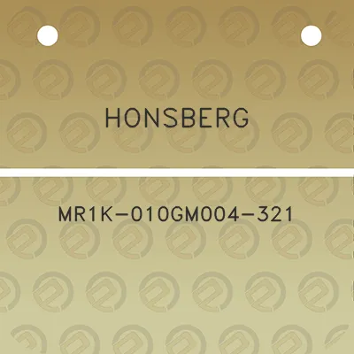 honsberg-mr1k-010gm004-321