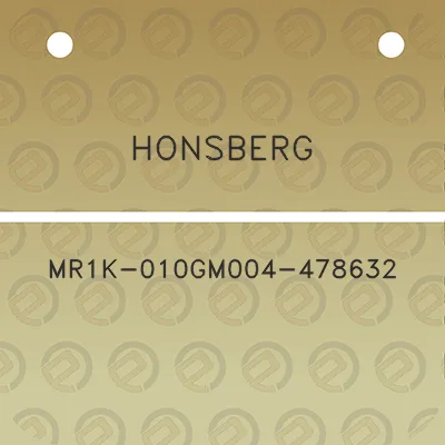 honsberg-mr1k-010gm004-478632