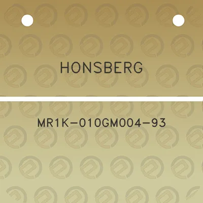 honsberg-mr1k-010gm004-93