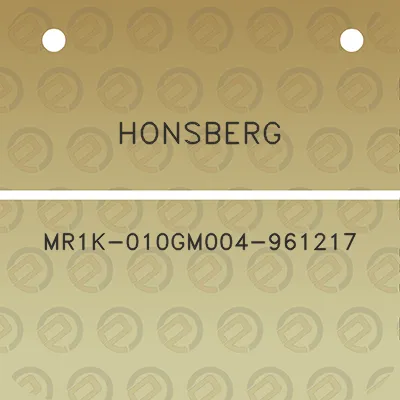 honsberg-mr1k-010gm004-961217