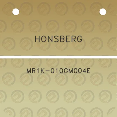 honsberg-mr1k-010gm004e