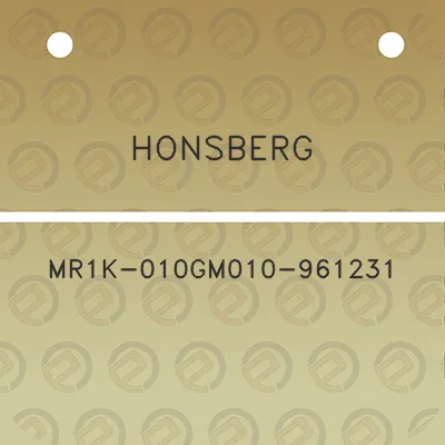 honsberg-mr1k-010gm010-961231