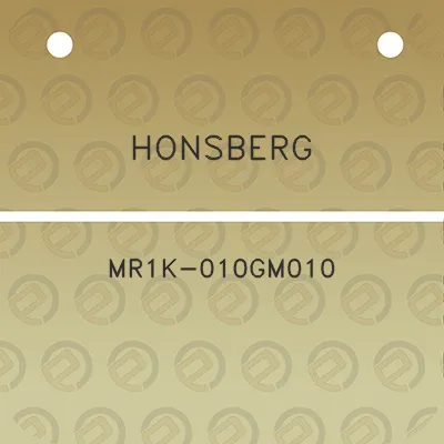 honsberg-mr1k-010gm010