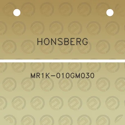 honsberg-mr1k-010gm030