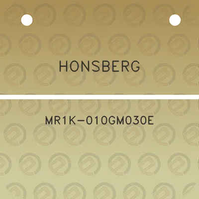 honsberg-mr1k-010gm030e