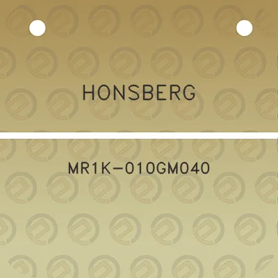 honsberg-mr1k-010gm040