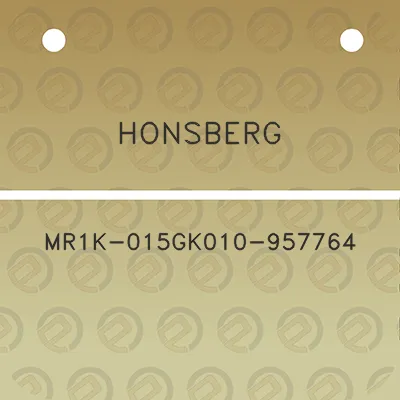 honsberg-mr1k-015gk010-957764