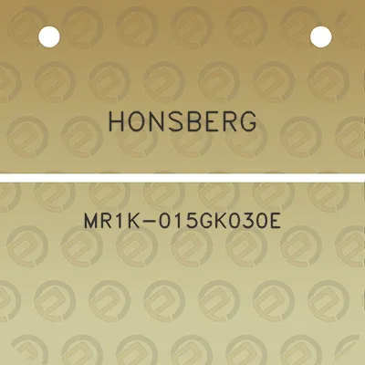 honsberg-mr1k-015gk030e