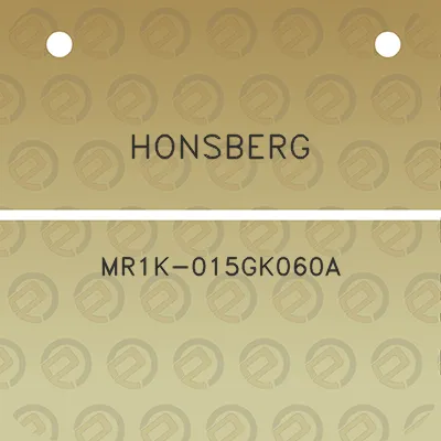 honsberg-mr1k-015gk060a