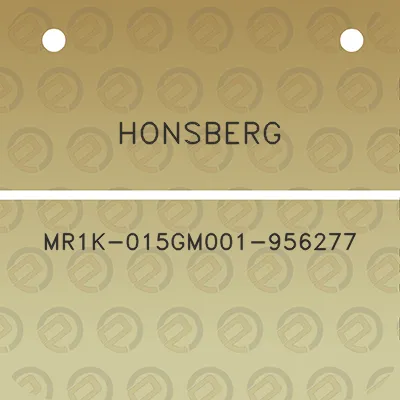 honsberg-mr1k-015gm001-956277