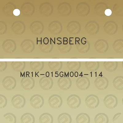 honsberg-mr1k-015gm004-114