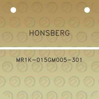 honsberg-mr1k-015gm005-301