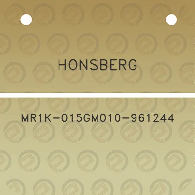 honsberg-mr1k-015gm010-961244