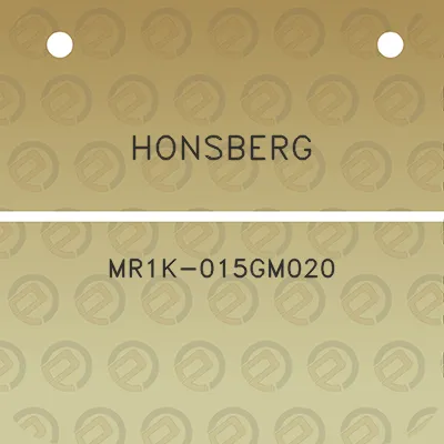 honsberg-mr1k-015gm020