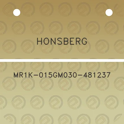 honsberg-mr1k-015gm030-481237