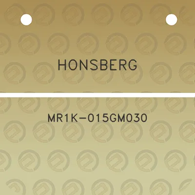 honsberg-mr1k-015gm030