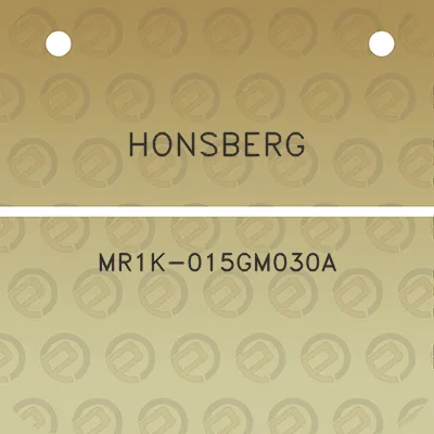 honsberg-mr1k-015gm030a