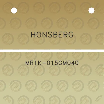 honsberg-mr1k-015gm040