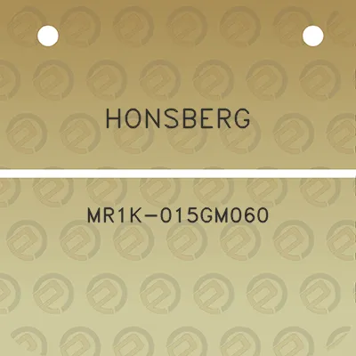 honsberg-mr1k-015gm060