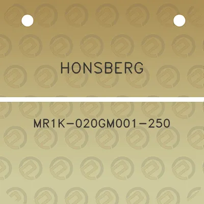 honsberg-mr1k-020gm001-250