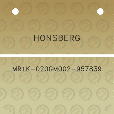 honsberg-mr1k-020gm002-957839