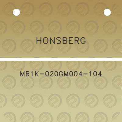 honsberg-mr1k-020gm004-104