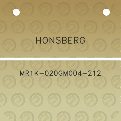 honsberg-mr1k-020gm004-212