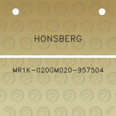 honsberg-mr1k-020gm020-957504