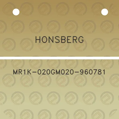 honsberg-mr1k-020gm020-960781