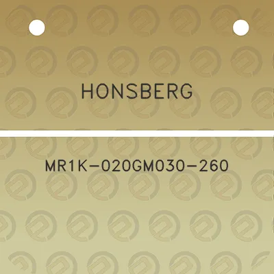 honsberg-mr1k-020gm030-260