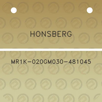 honsberg-mr1k-020gm030-481045