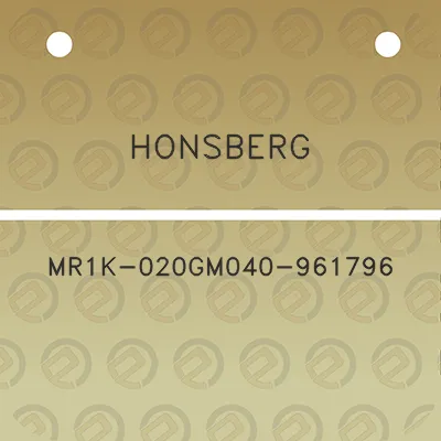 honsberg-mr1k-020gm040-961796