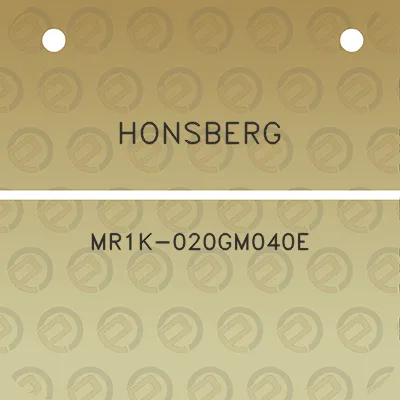 honsberg-mr1k-020gm040e