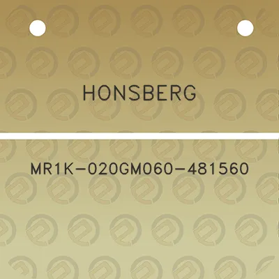 honsberg-mr1k-020gm060-481560