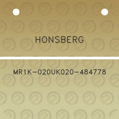 honsberg-mr1k-020uk020-484778