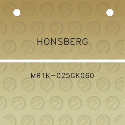 honsberg-mr1k-025gk060