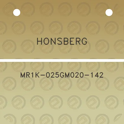 honsberg-mr1k-025gm020-142