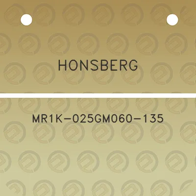 honsberg-mr1k-025gm060-135