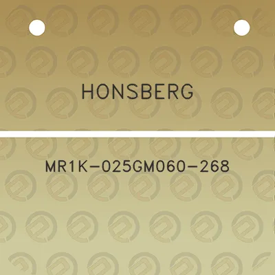 honsberg-mr1k-025gm060-268