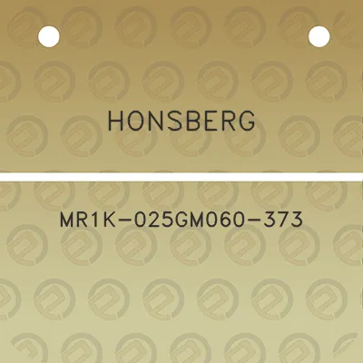 honsberg-mr1k-025gm060-373