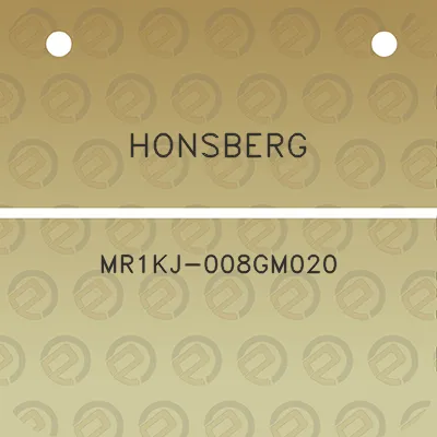 honsberg-mr1kj-008gm020