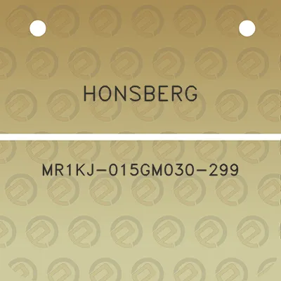 honsberg-mr1kj-015gm030-299