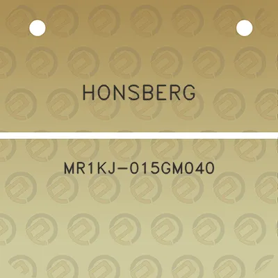 honsberg-mr1kj-015gm040