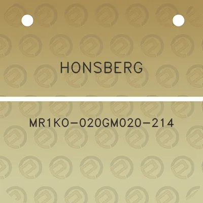 honsberg-mr1ko-020gm020-214