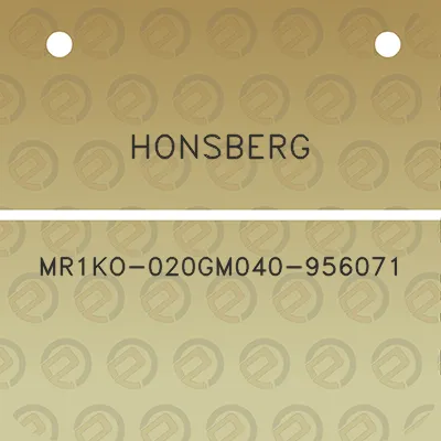 honsberg-mr1ko-020gm040-956071